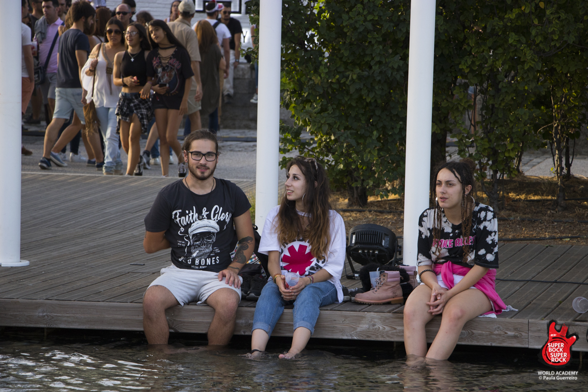 Abkühlung bei über 30 Grad im Schatten