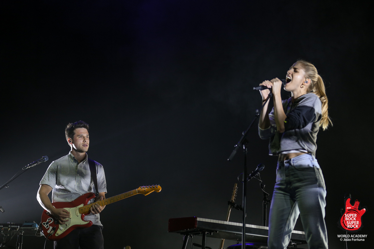 London Grammar beim Super Bock Super Rock