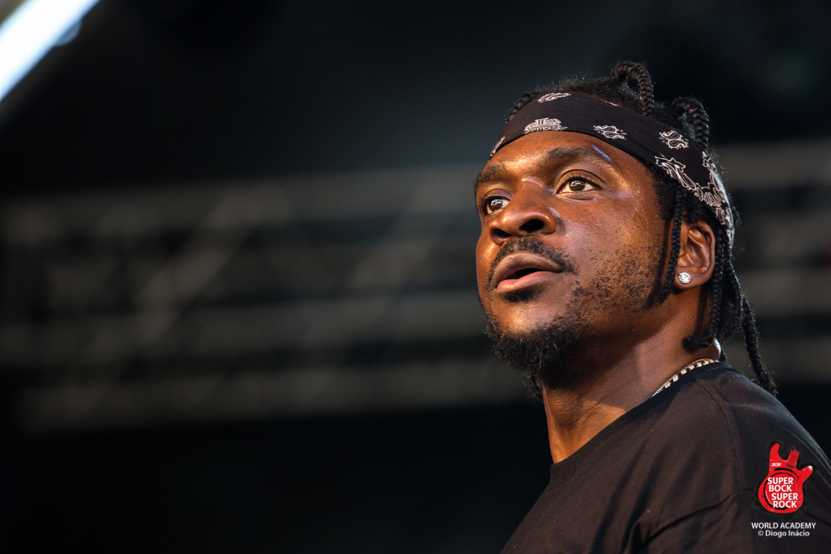 Pusha T beim Super Bock Super Rock 2017