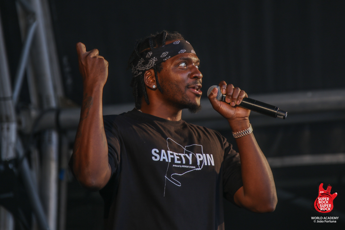 Pusha T beim Super Bock Super Rock 2017