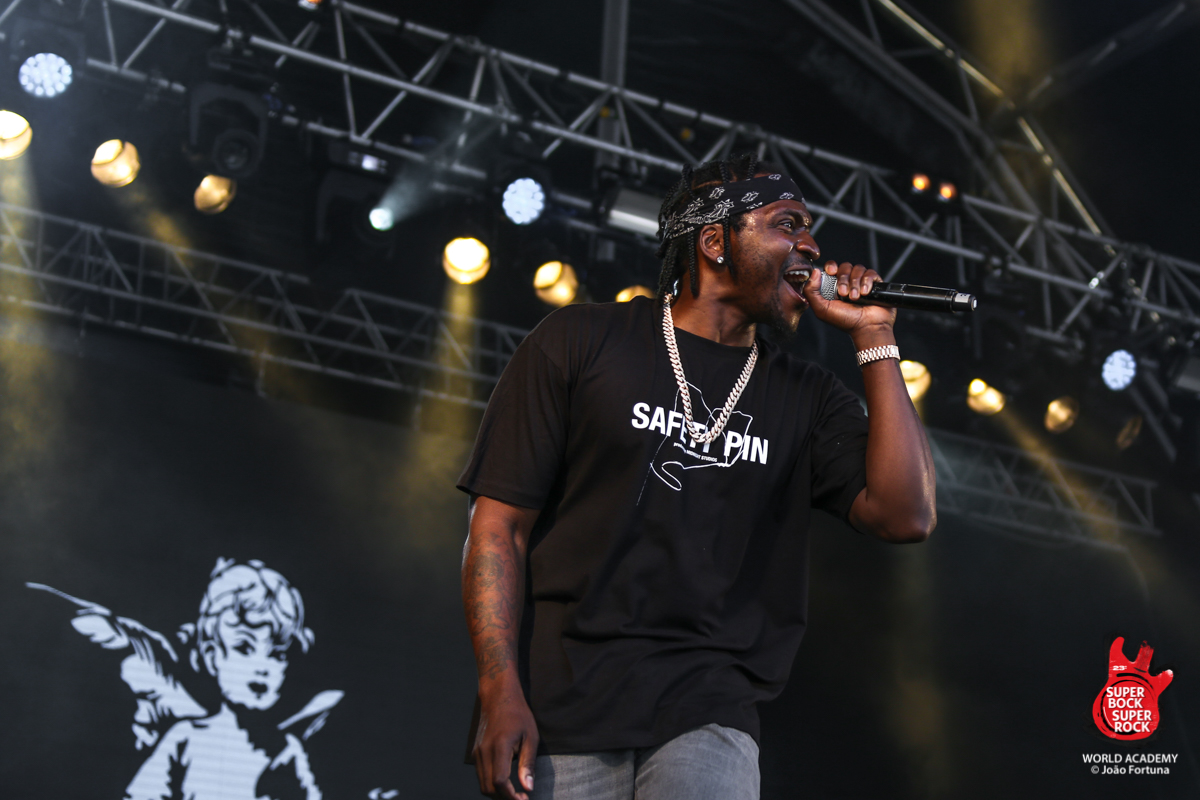 Pusha T beim Super Bock Super Rock 2017