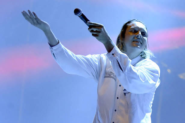 Win Butler mit Arcade Fire live beim Lollapalooza Festival 2017 in Chicago