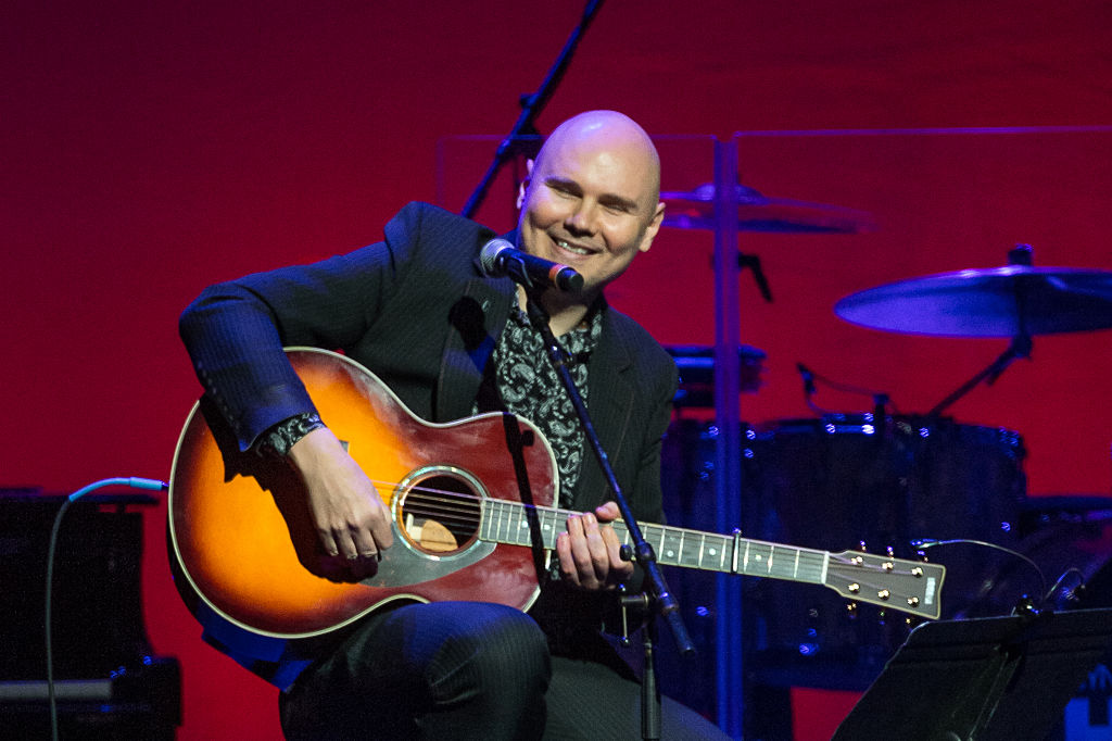 Billy Corgan live auf einem Charity-Event von Cindy Lauper am 3. Dezember 2016 in New York