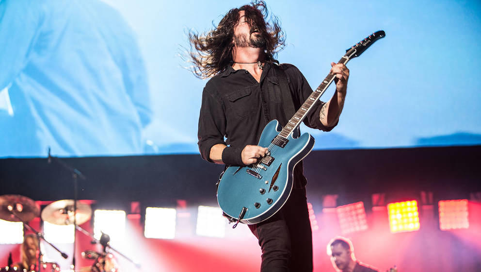 Die Foo Fighters beim Lollapalooza 2017 in Berlin.