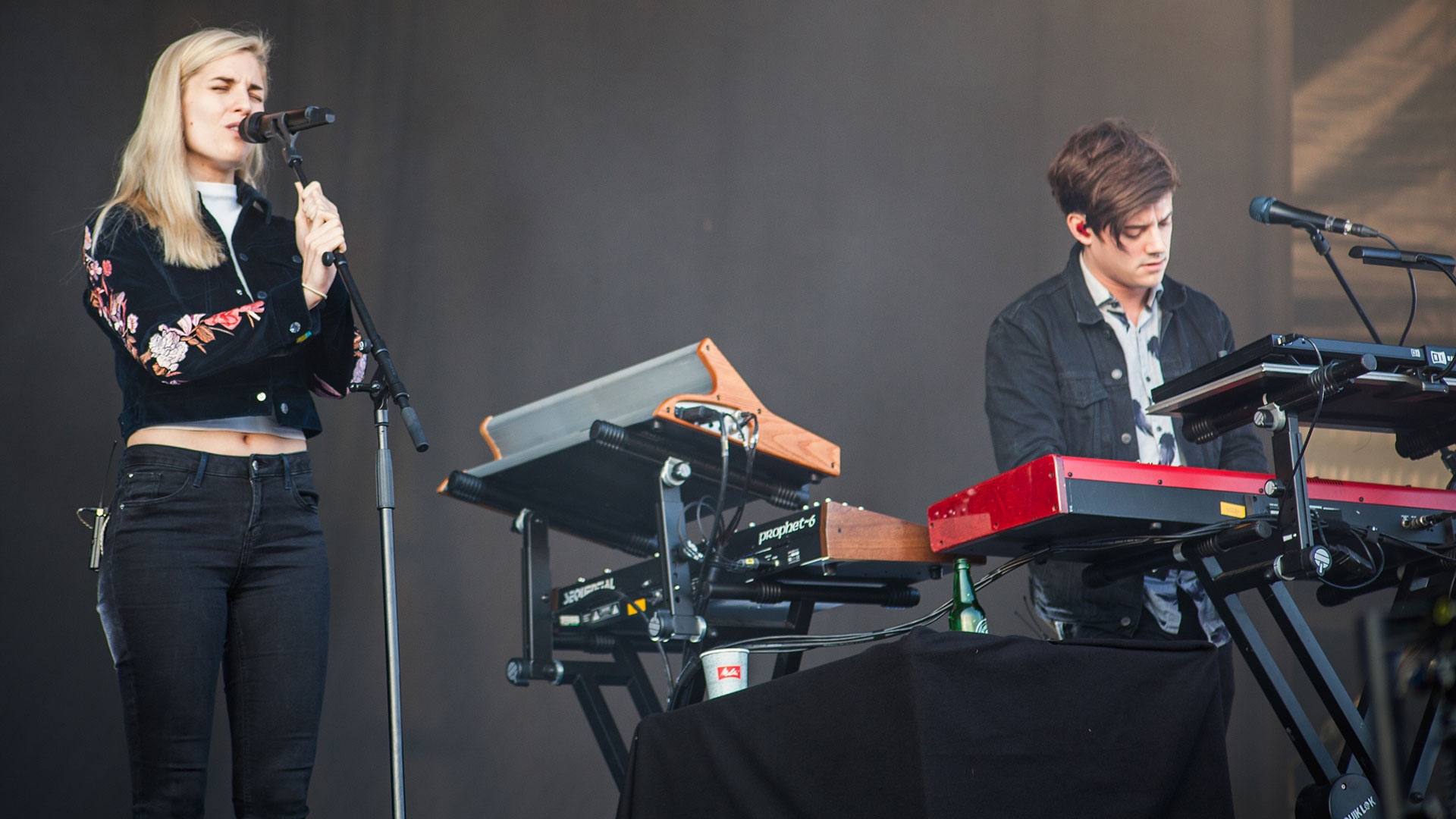 London Grammar live auf dem Lollapalooza 2017 in Berlin.