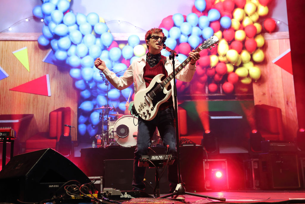 Rivers Cuomo mit Weezer live am 28. Oktober 2017 in London