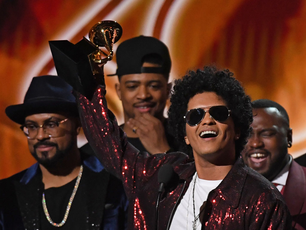Wurde in sechs Kategorien der Grammy-Awards 2018 ausgezeichnet: Bruno Mars