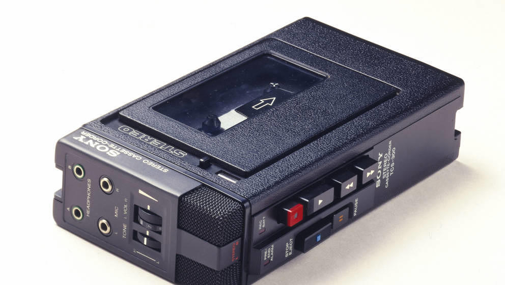 JAPAN - JANUARY 08:  The original 'Walkman', model TCS 300, made by Sony of Japan.  (Photo by SSPL/Getty Images)