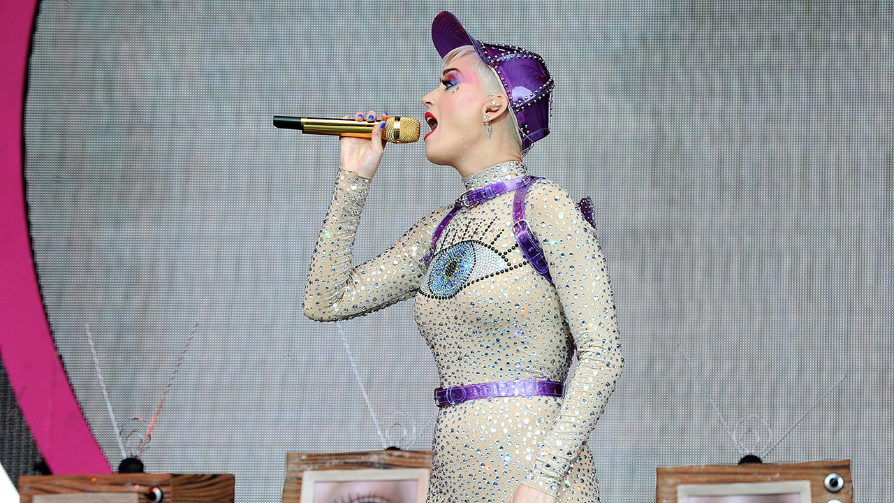 Katy Perry beim Glastonbury 2017