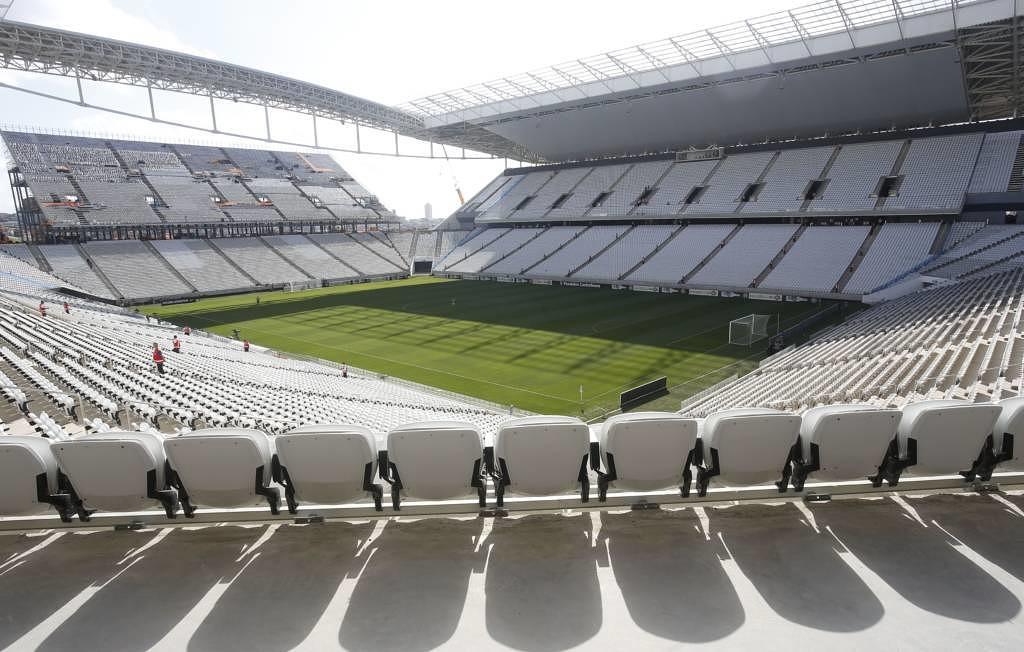 Arena Corinthians in Sao Paulo, Brasilien