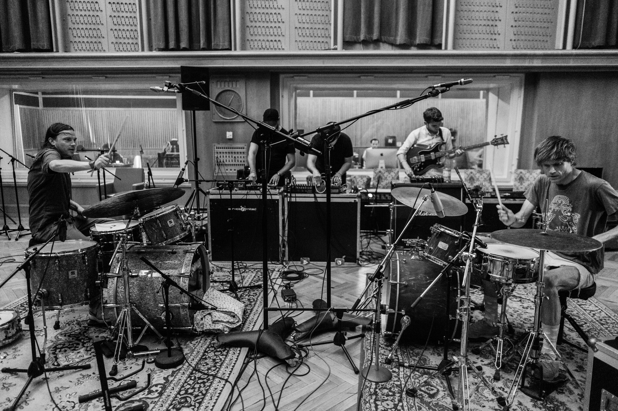 Gregg Saunier und Andrew Barr