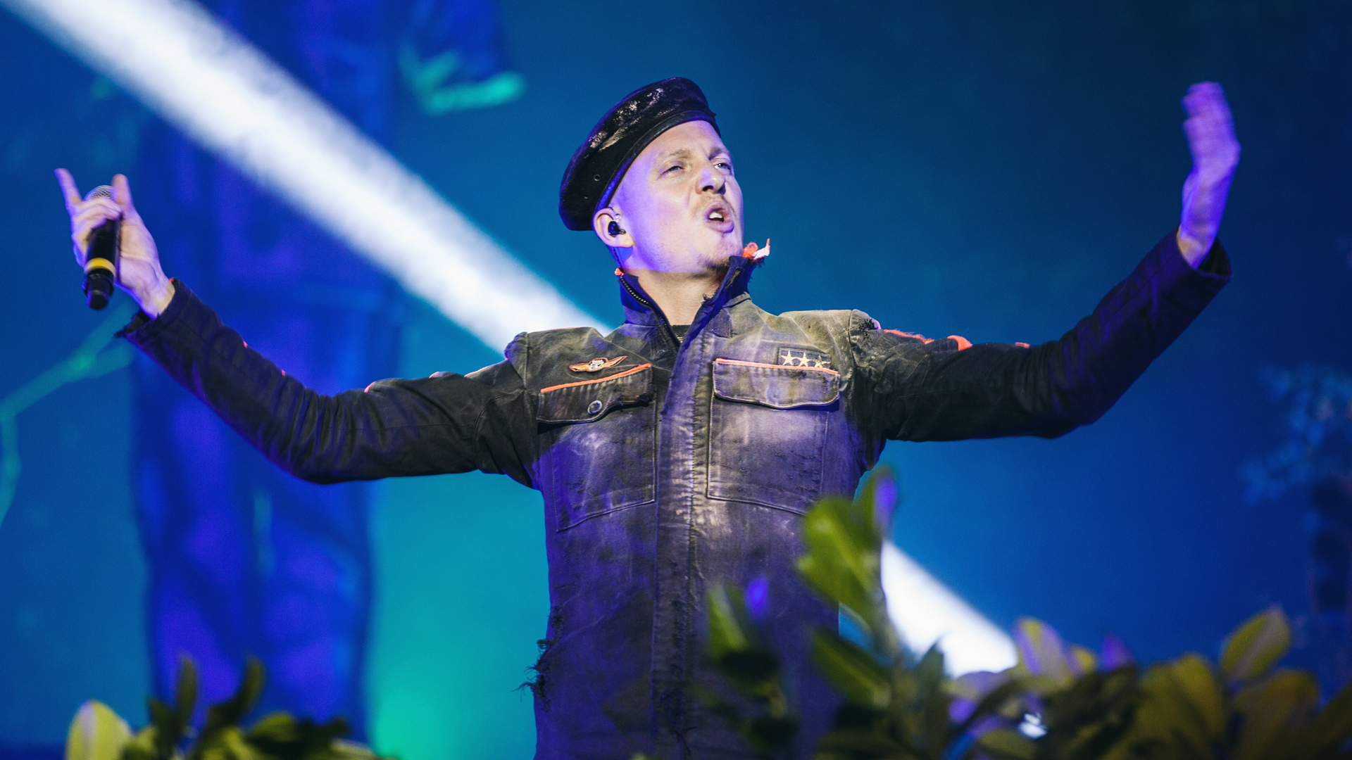 Nico von K.I.Z beim Lollapalooza Berlin 2018. Hier weitere Fotos vom Samstag: