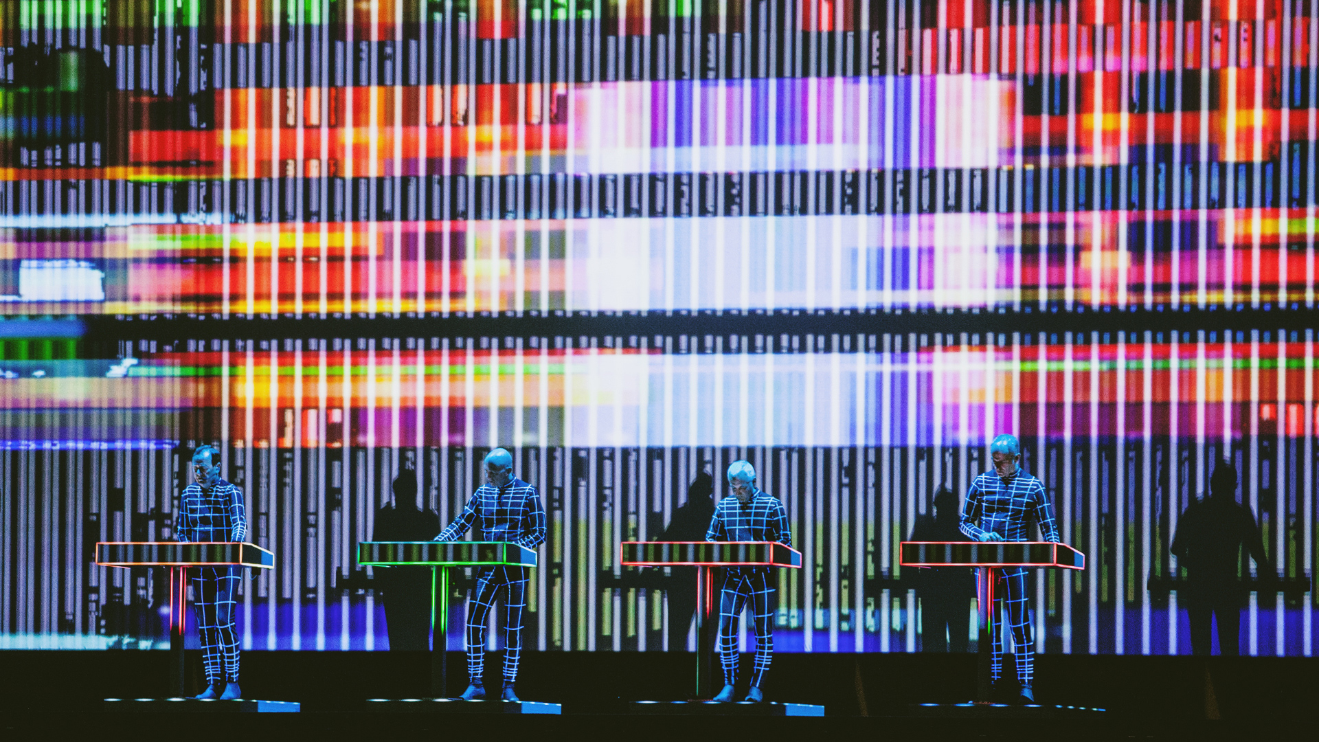 Kraftwerk beim Lollapalooza Berlin 2018