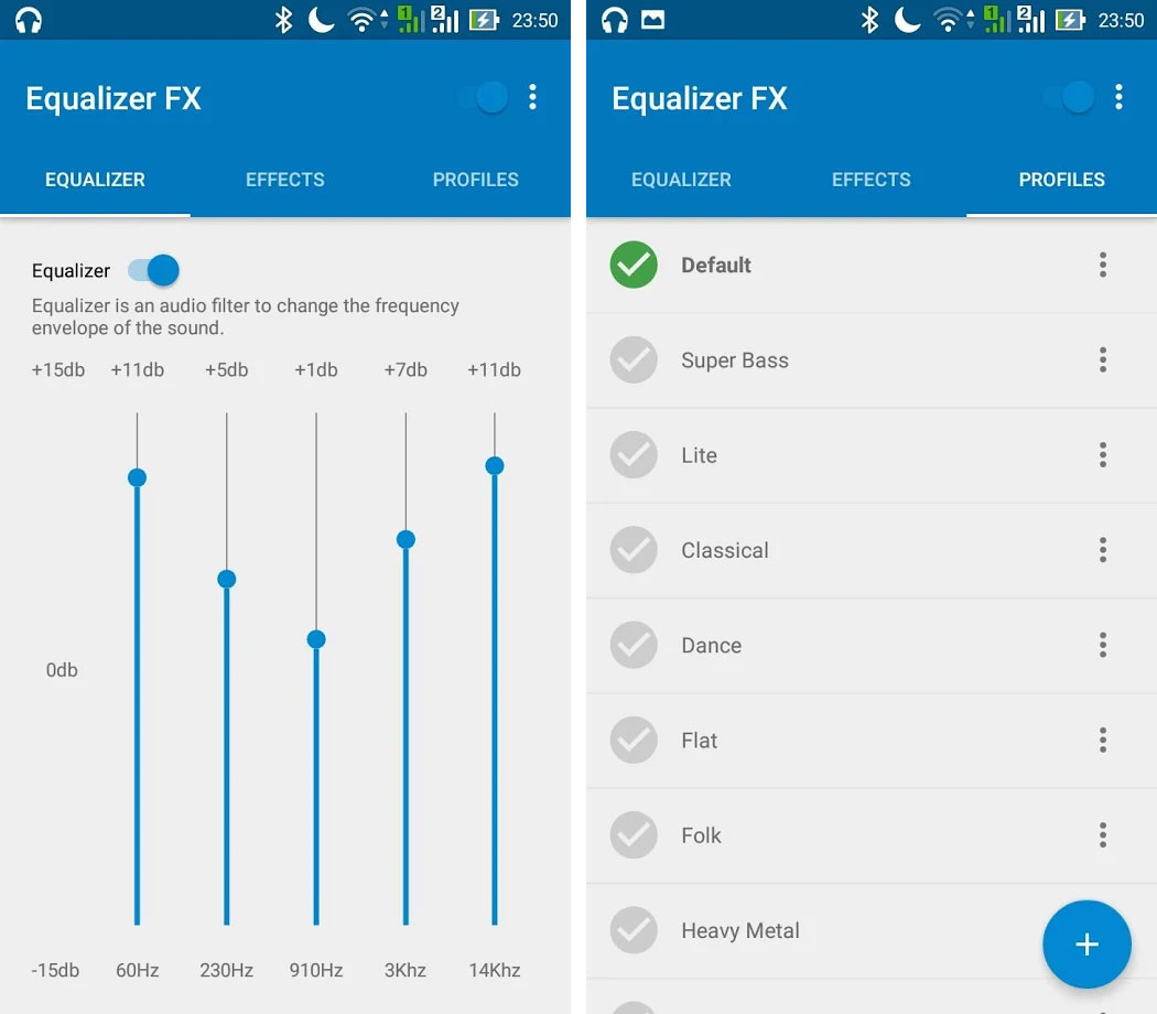 „Equalizer FX“ für Android verbessert den Sound Eures Smartphones