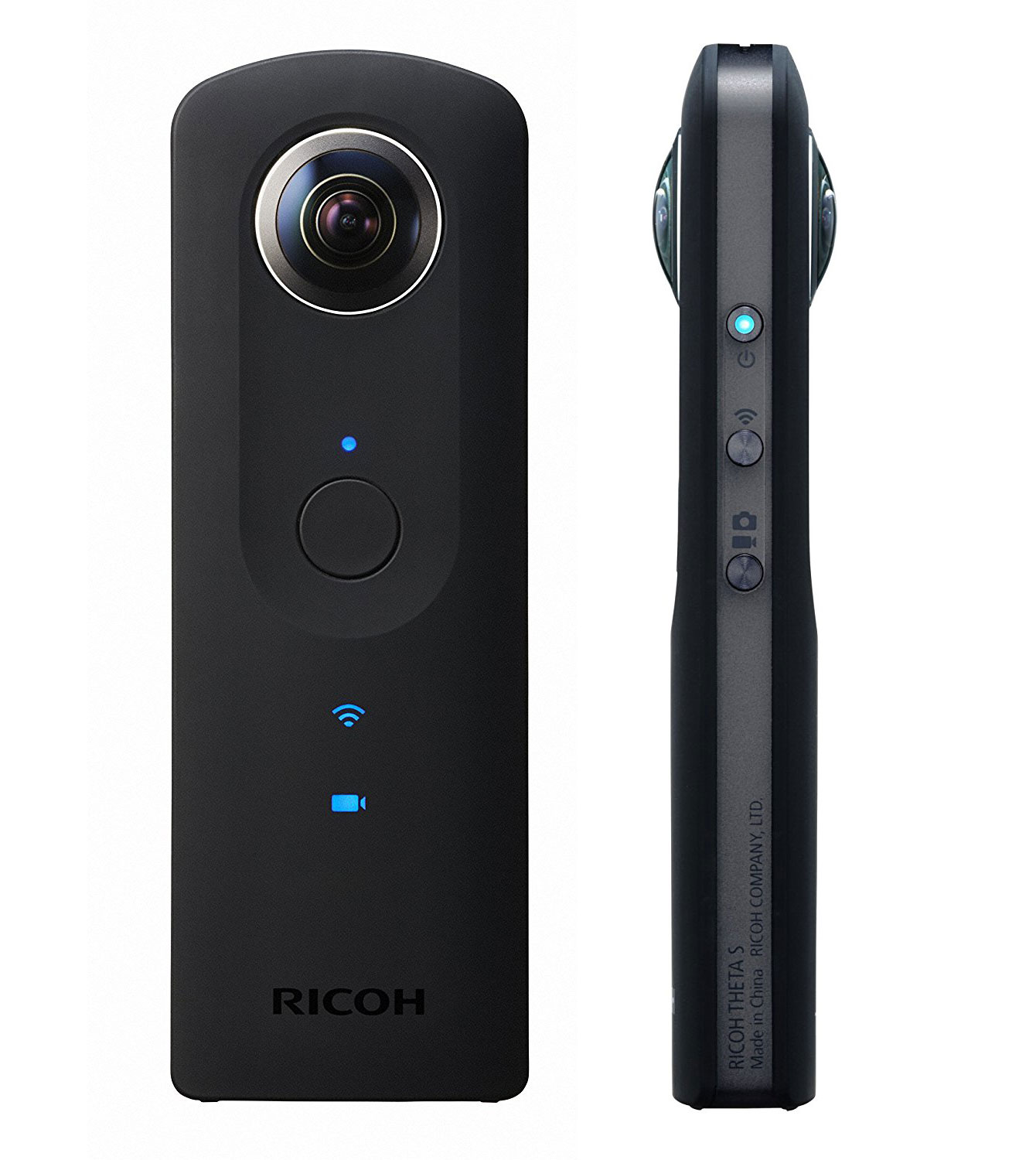 Mit der übersichtlichen App zur Ricoh Theta S könnt Ihr auch in schwierigen Lichtverhältnissen weiter filmen und fotografieren. 