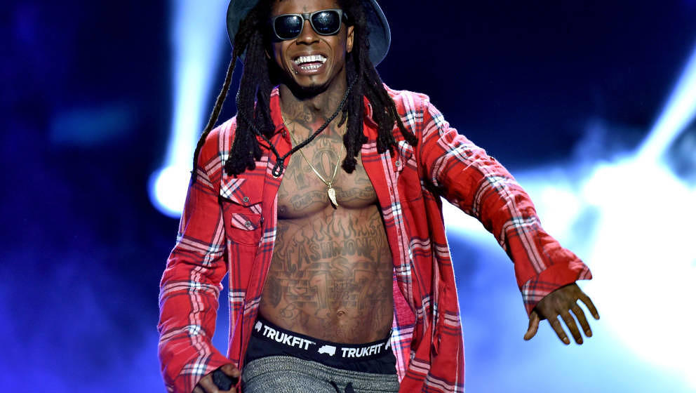 LOS ANGELES, CA - JUNE 29:  Rapper Lil Wayne performs onstage during the BET AWARDS '14 at Nokia Theatre L.A. LIVE on June 29
