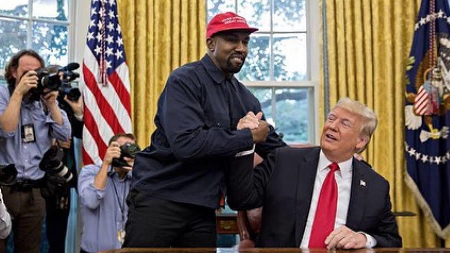 Ziemlich beste Freunde: Kanye West und Donald Trump