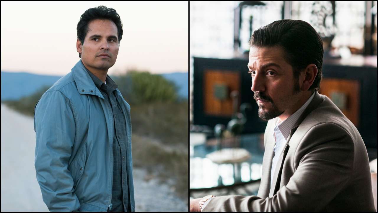 Wollen beide ihre Organisation besser machen: DEA-Agent Kiki Camarena (Michael Pena) und Drogenboss Félix Gallardo (Diego Luna) in „Narcos: Mexico“