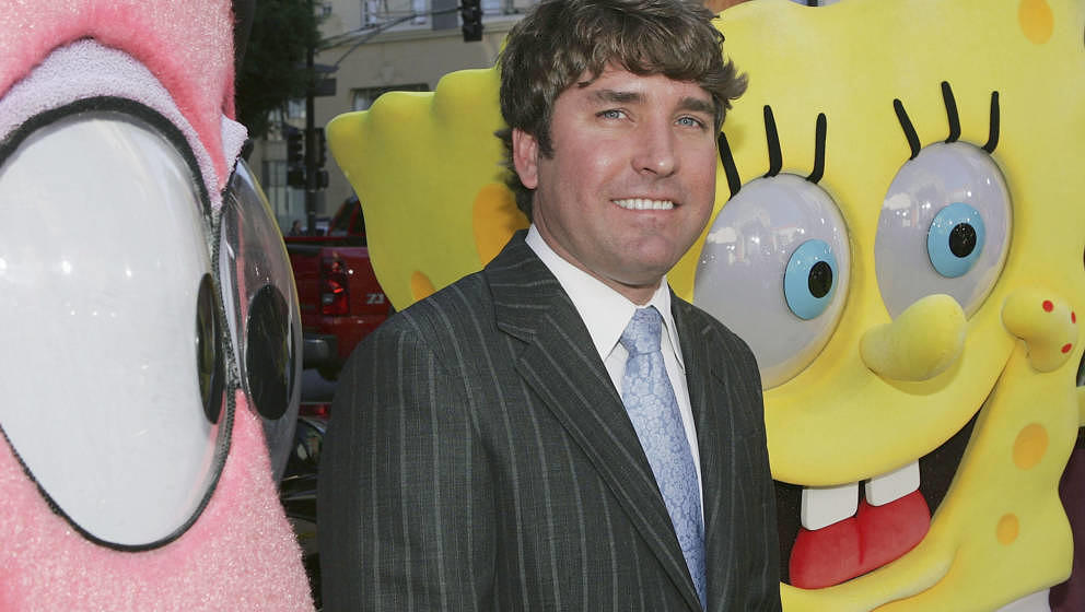 LOS ANGELES - NOVEMBER 14:  Director Stephen Hillenburg attends the film premiere of 'The Spongebob Squarepants Movie' at the