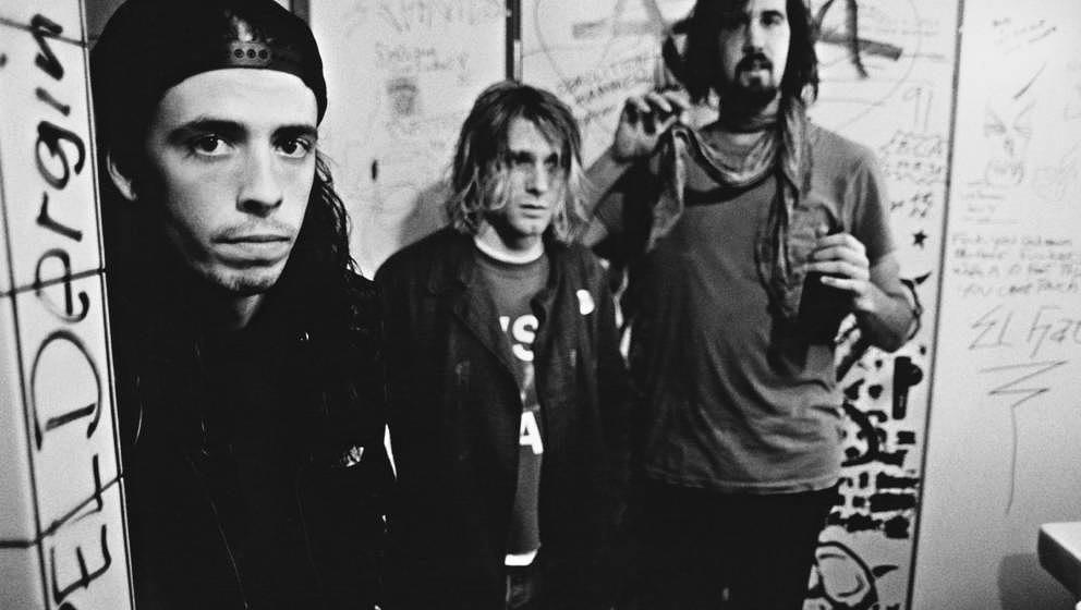 Nirvana, Backstage in Deutschland 1991.