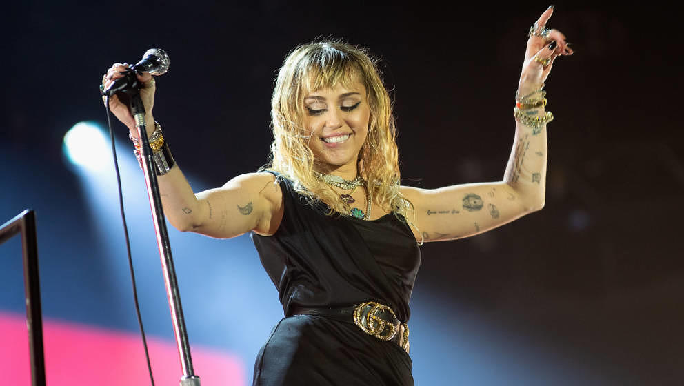 Miley Cyrus live am 25. Mai 2019 in Middlesbrough, England