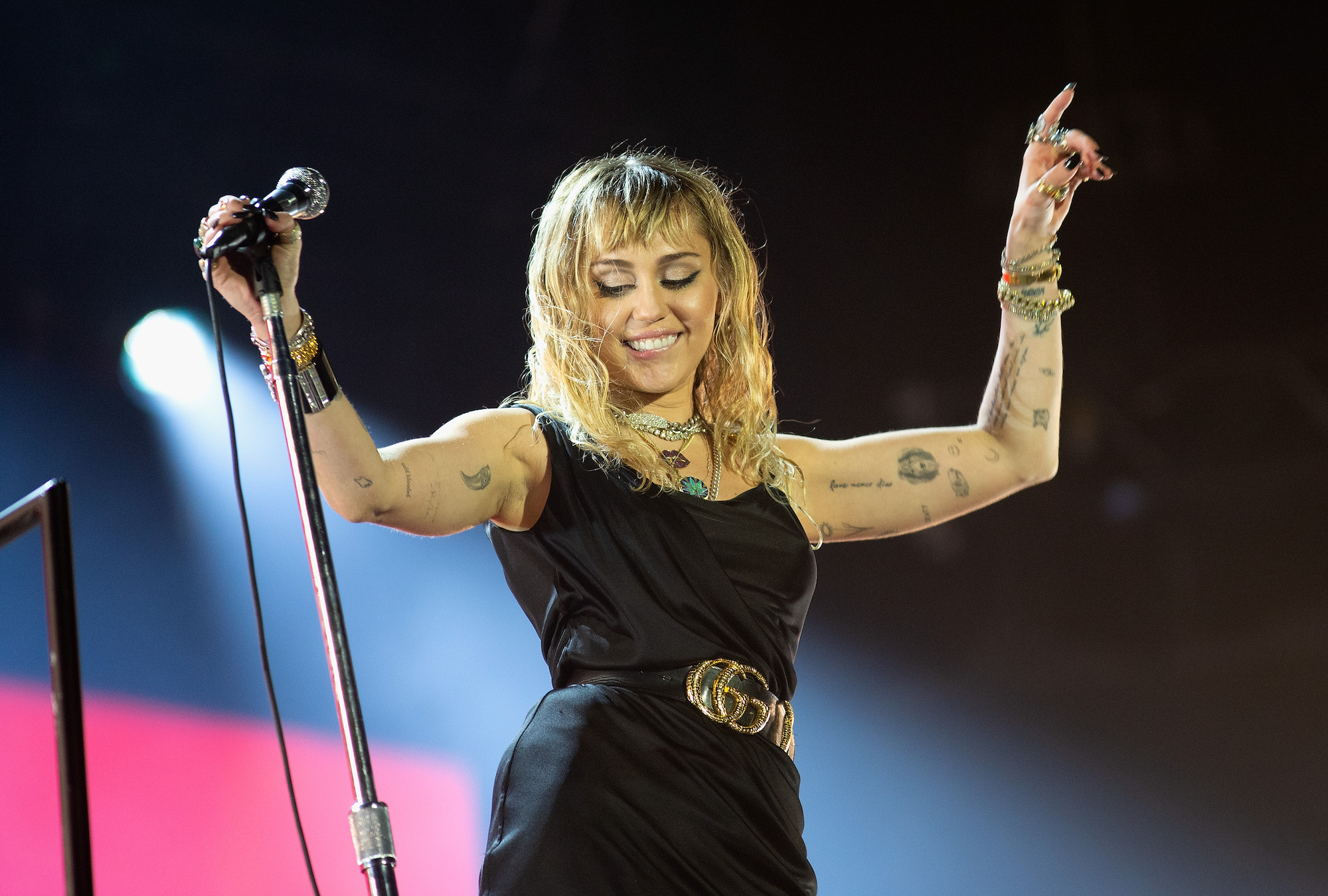 Miley Cyrus live am 25. Mai 2019 in Middlesbrough, England