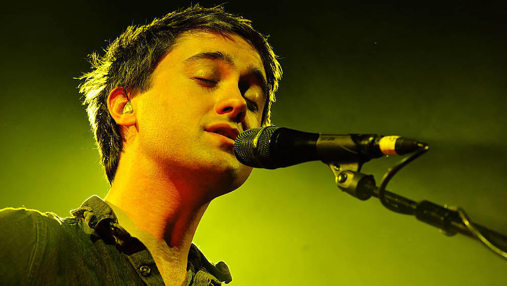 LONDON, UNITED KINGDOM - MAY 21: Conor O'Brien of the Villagers performs at Electric Brixton on May 21, 2013 in London, Engla