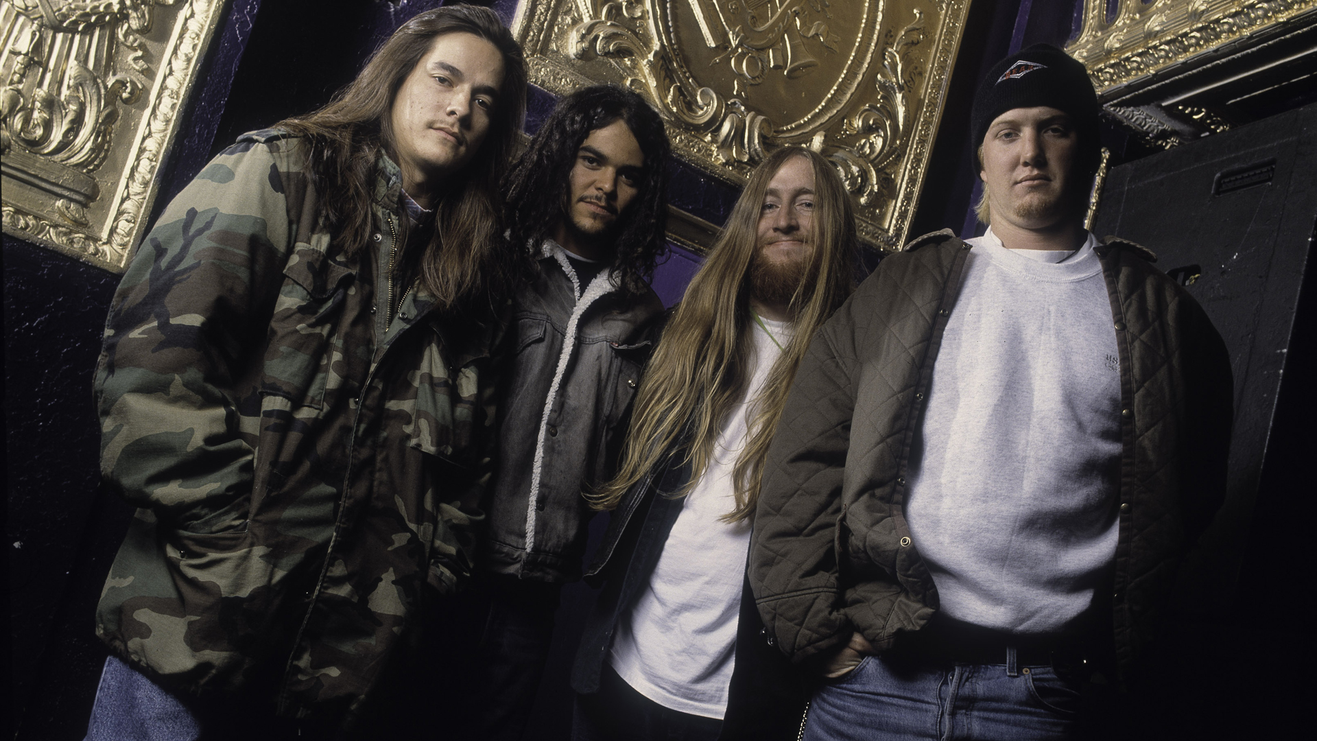 Kyuss 1992: John Garcia, Brant Bjork, Scott Reeder und Josh Homme, der später die Queens Of The Stone Age gründete