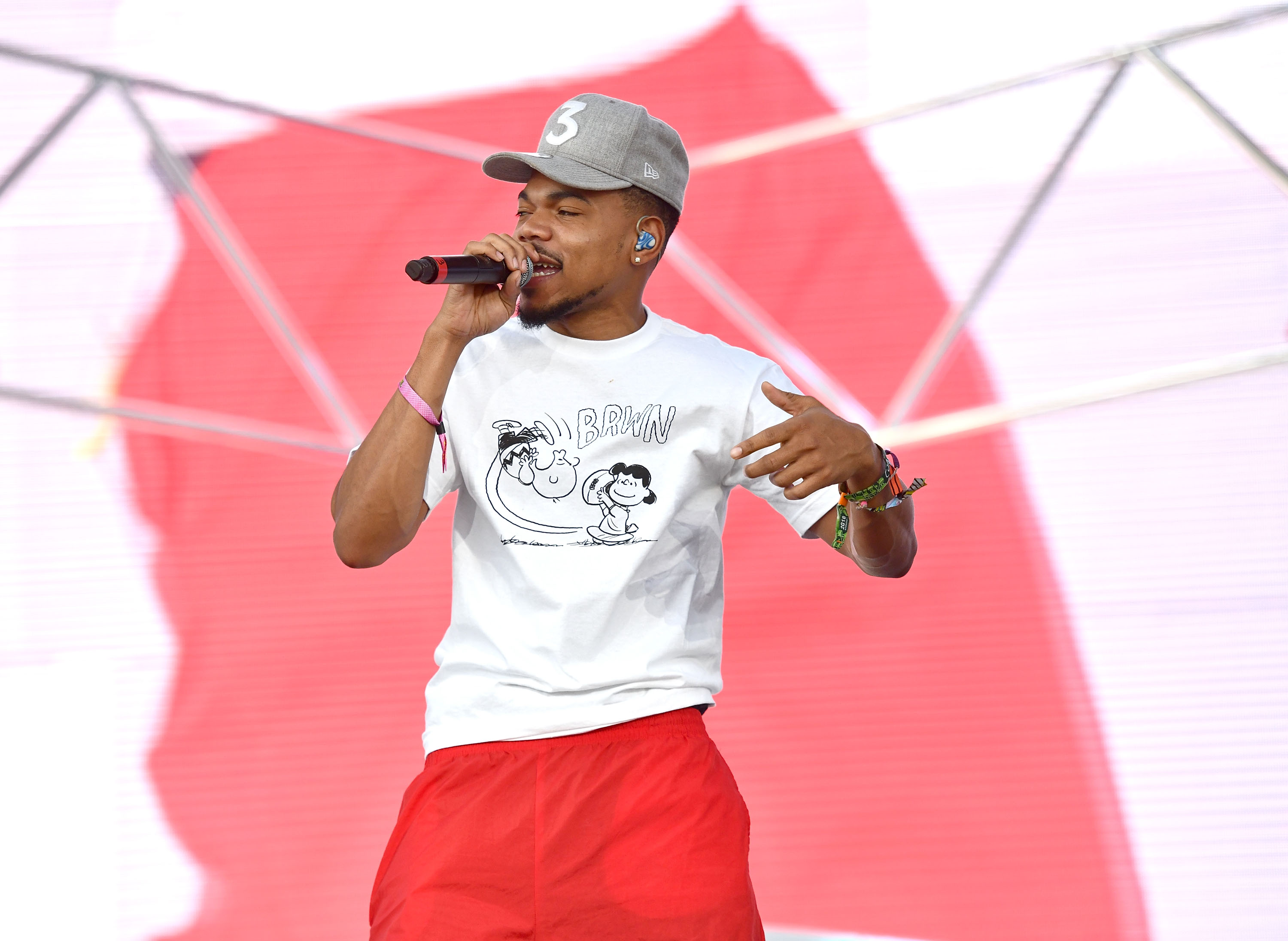 Chance the Rapper auf dem Coachella Festival 2018 in Indio, Kalifornien