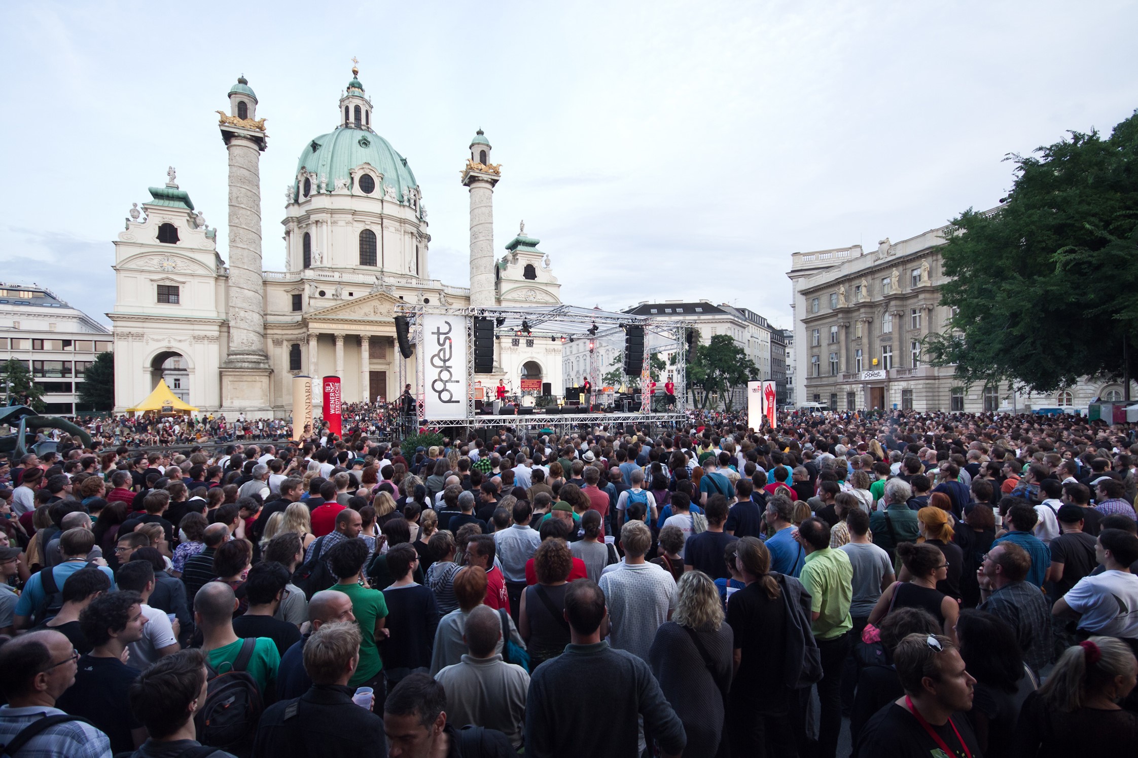 So schaut's aus beim Popfest in Wien
