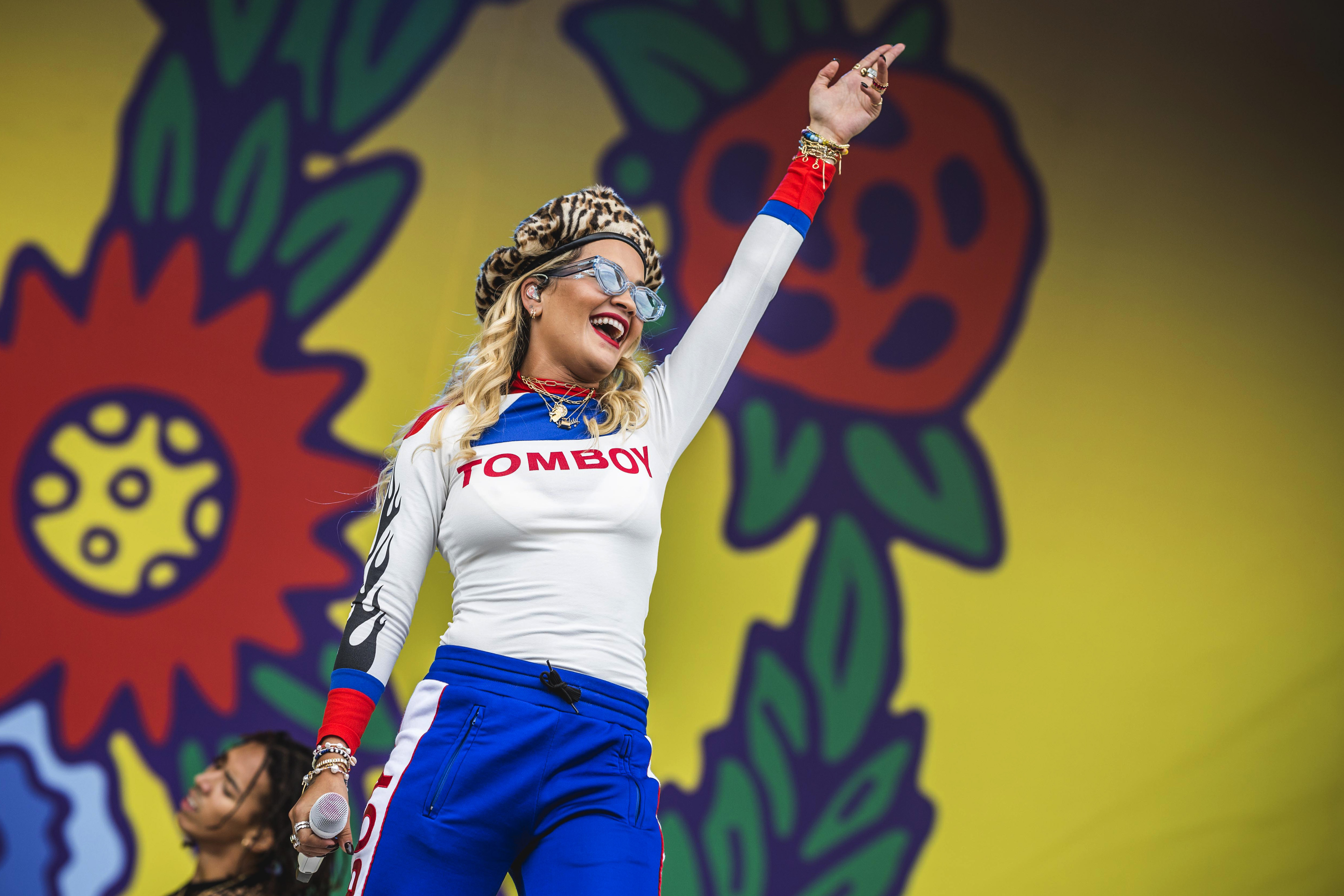 Rita Ora live auf dem Lollapalooza Festival 2019 in Berlin
