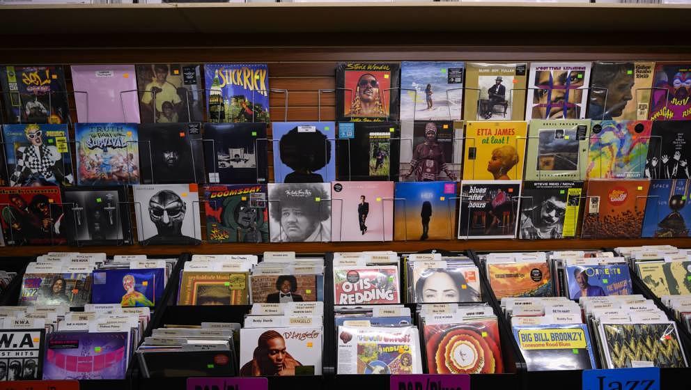 Der Sound Garden Record Shop in Fells Point, Baltimore
