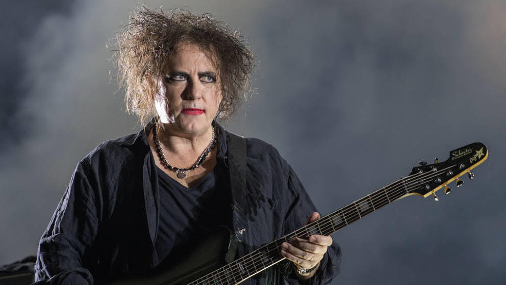 AUSTIN, TEXAS - OCTOBER 12: Singer-songwriter Robert Smith of The Cure performs onstage during weekend two, day two of Austin