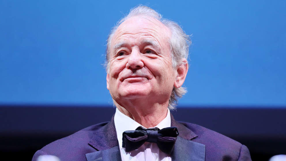 ROME, ITALY - OCTOBER 19: Bill Murray attends the masterclass during the 14th Rome Film Festival on October 19, 2019 in Rome,