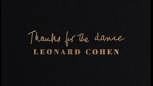 Leonard Cohen: Thanks For The Dance