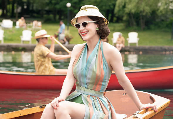 Szene aus der zweiten Staffel „The Marvelous Mrs. Maisel“