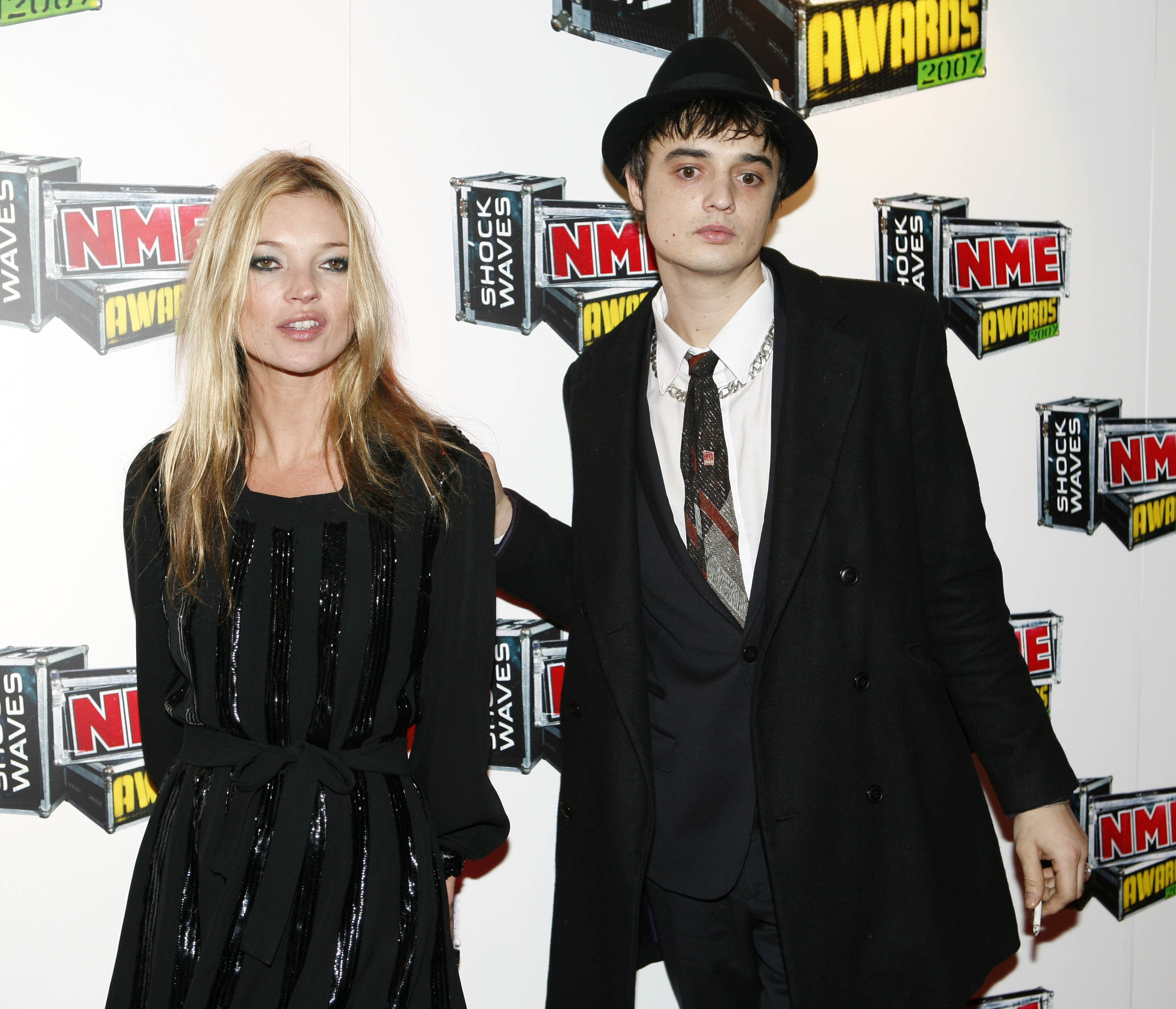 Kate Moss und ein mutmaßlich nicht ganz cleaner Pete Doherty im Jahr 2007