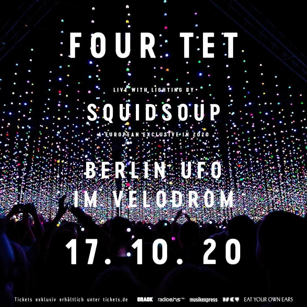 Four Tet exklusive BerlinShow mit 42.000 Lichtern und Surround Sound