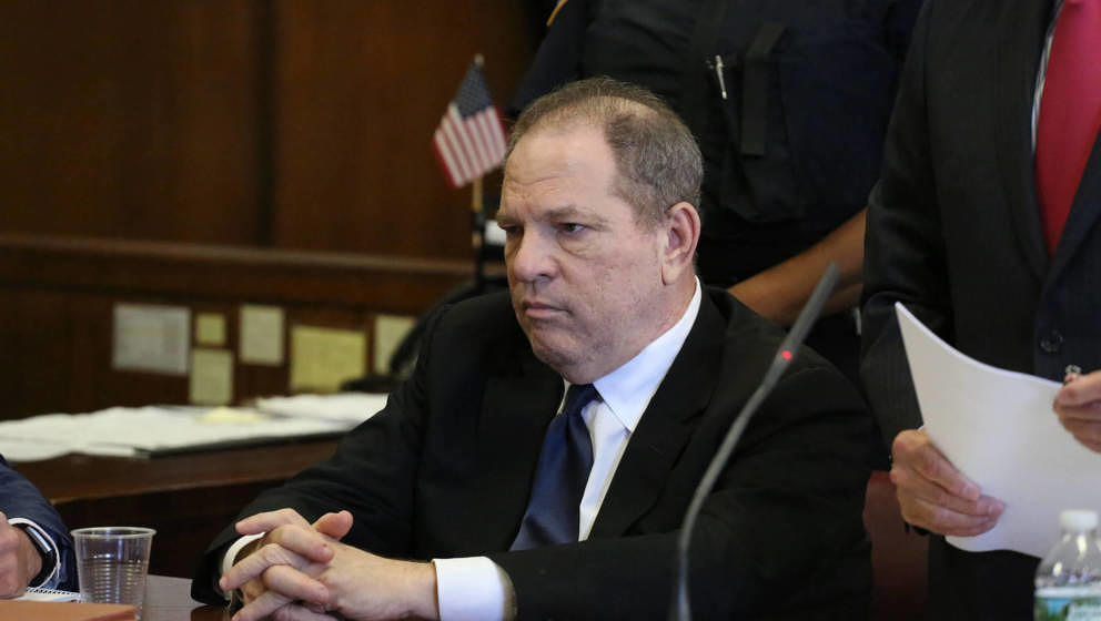 Harvey Weinstein im Gerichtssaal in New York am 9. Juli 2018. 