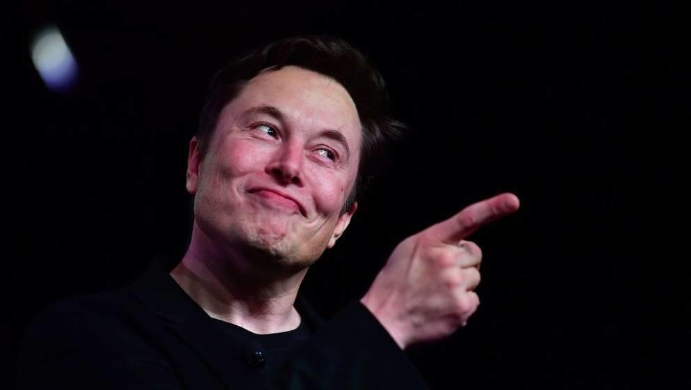 Tesla CEO Elon Musk speaks during the unveiling of the new Tesla Model Y in Hawthorne, California on March 14, 2019. (Photo b
