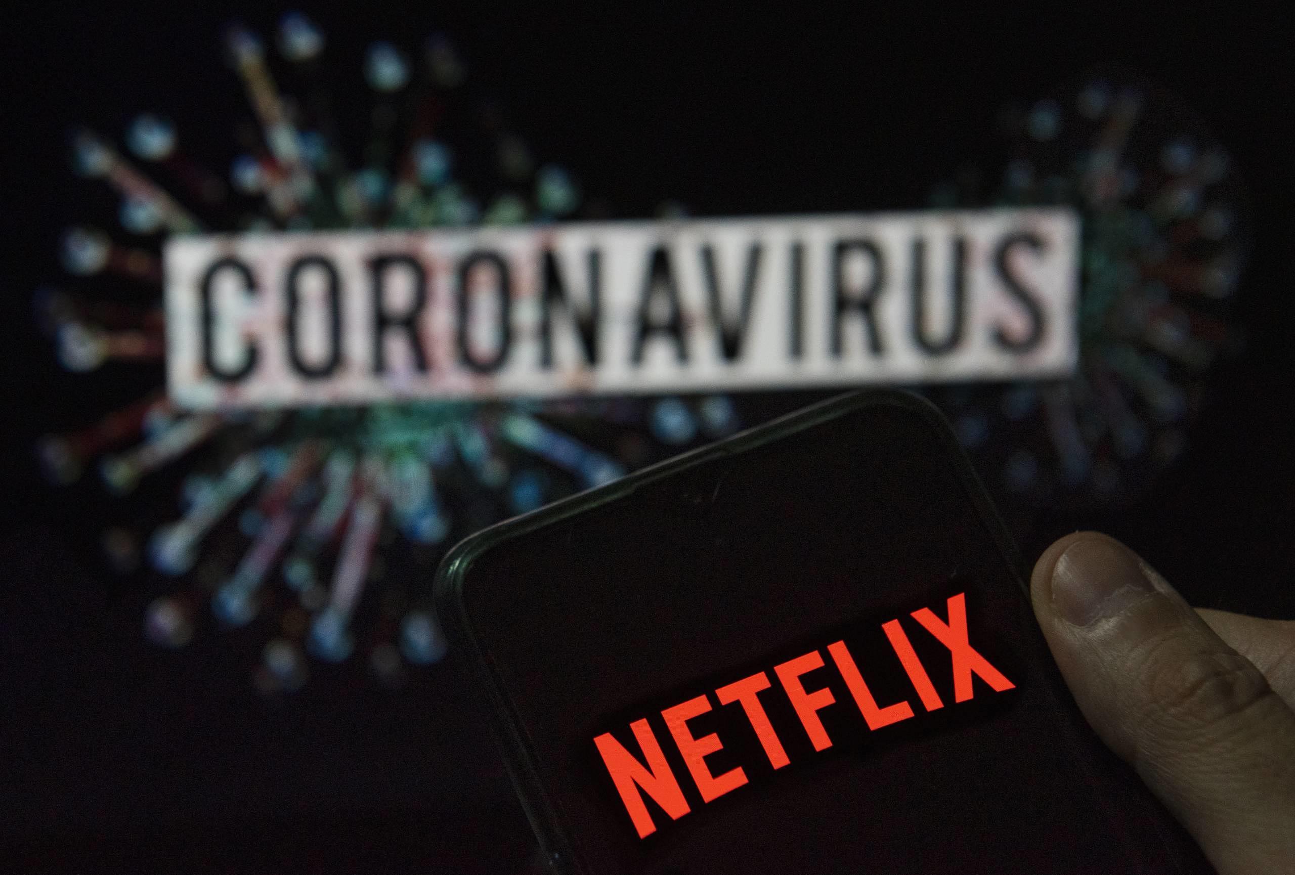 Sind die Aktien von Netflix gestiegen, da mehr Menschen in der Coronakrise auf Streamingdienste zurückgreifen?