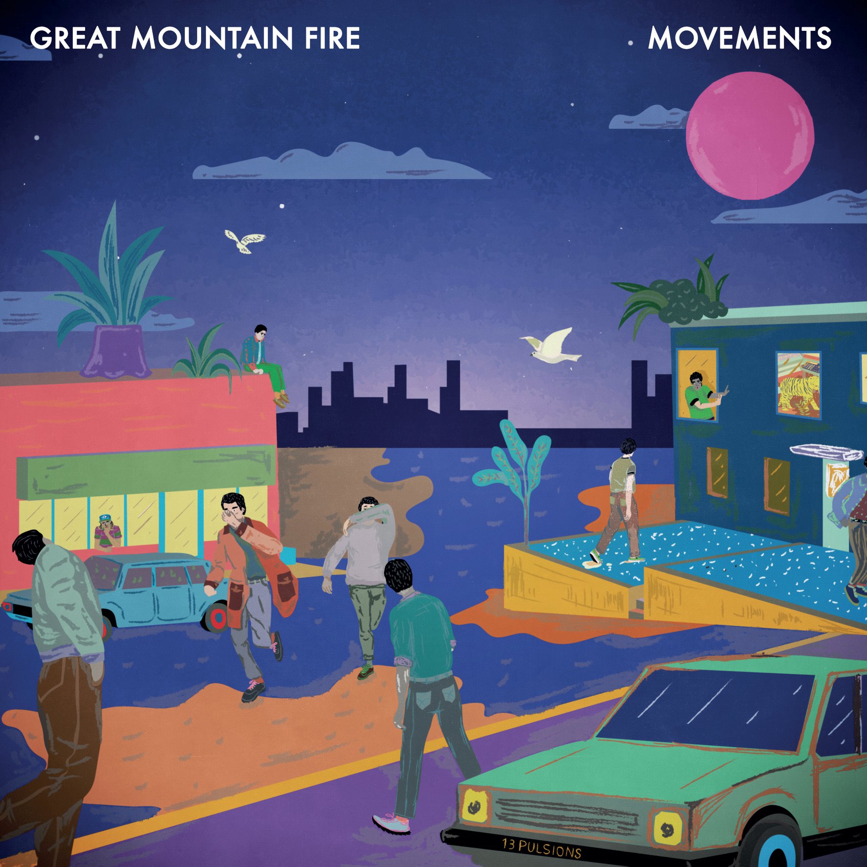Great Mountain Fire - Movements