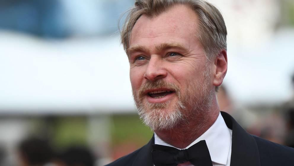 British director Christopher Nolan poses as he arrives on May 13, 2018 for the screening of a remastered version of the film 