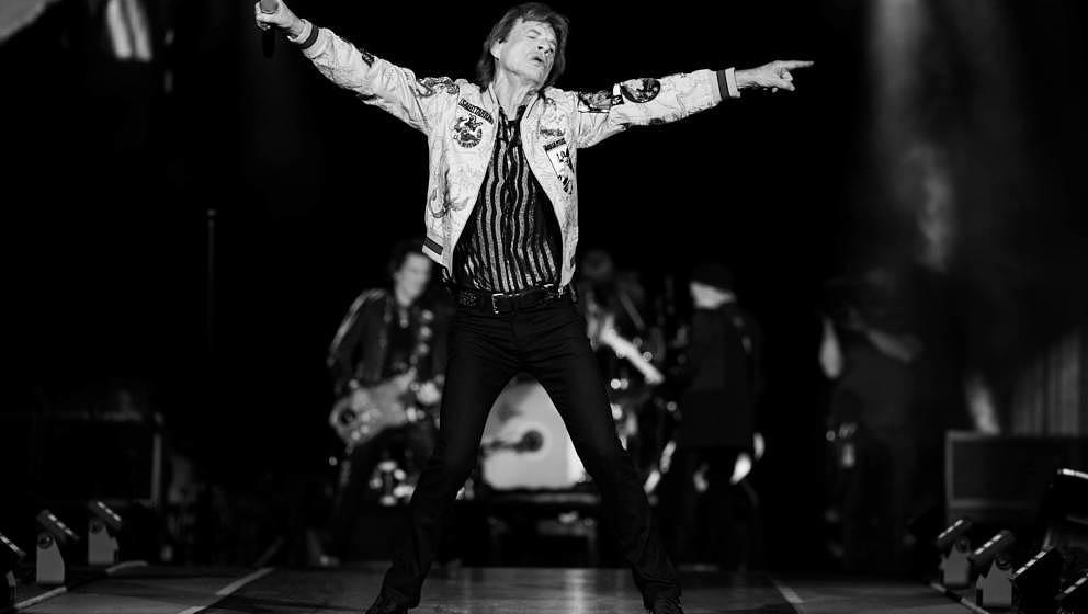 Die Rolling Stones live im SoFi Stadium am 14. Oktober 2021 in Inglewood, Kalifornien. (Foto: Rich Fury/Getty Images)