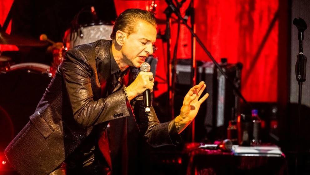 BERLIN, GERMANY - DECEMBER 13: British singer Dave Gahan of the band Depeche Mode performs live on stage with the Soulsavers 