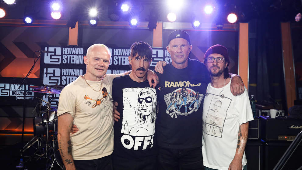 Die Red Hot Chili Peppers in der „The Howard Stern Show“ bei SiriusXM