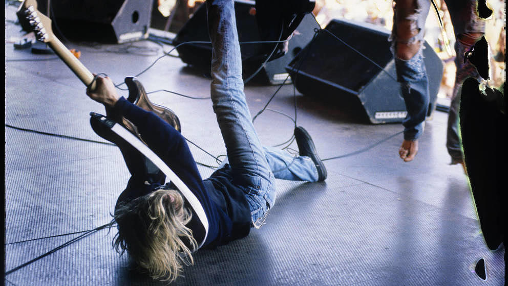 Machten ihrem Ärger über die Gesellschaft schon n den Achtzigern und Neunzigern Luft: Kurt Cobain und Nirvana.