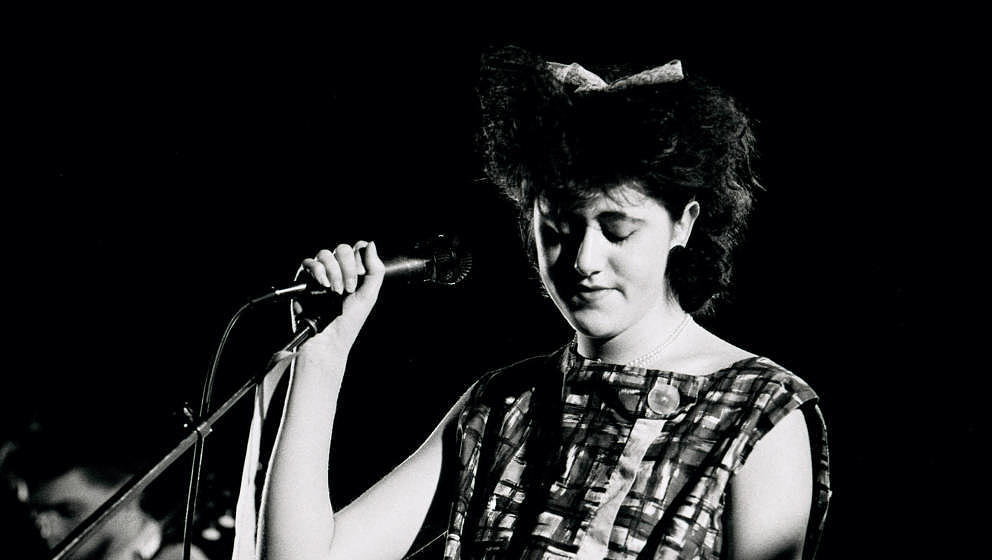 English Pop musician Tracey Thorn, of the group Everything But The Girl at the Institute of Contemporary Arts, ICA, London, 1