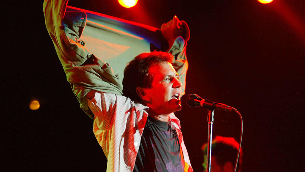 Pearl Jams Eddie Vedder live in San Francisco 2003 auf „Riot Act“-Tour