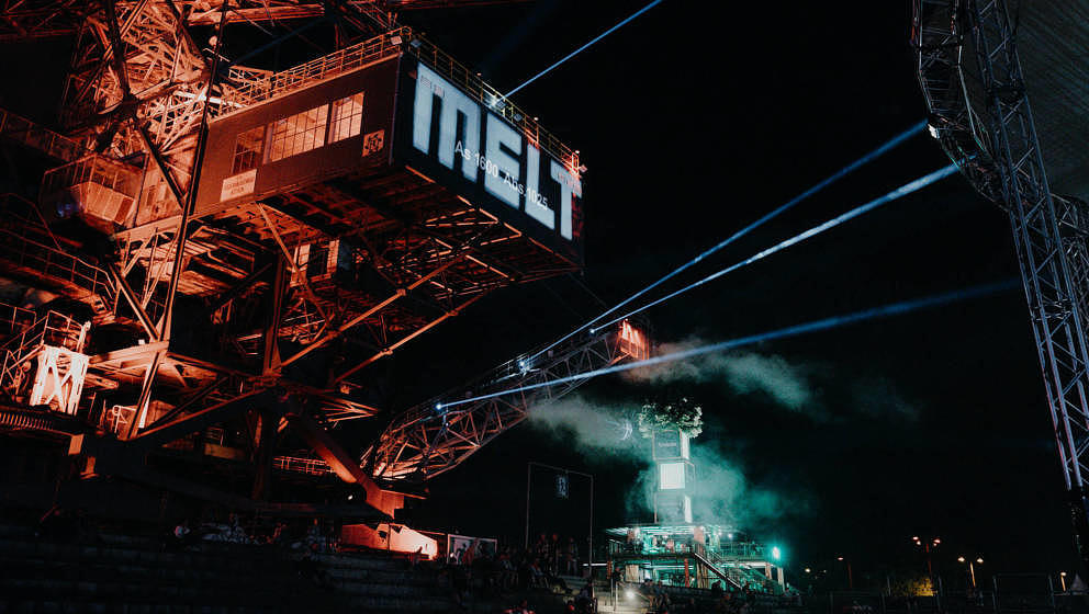 Das MELT Festival findet 2023 erneut in Ferropolis statt